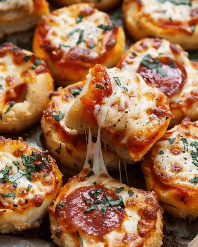 Stuffed Crust Pizza Snacks