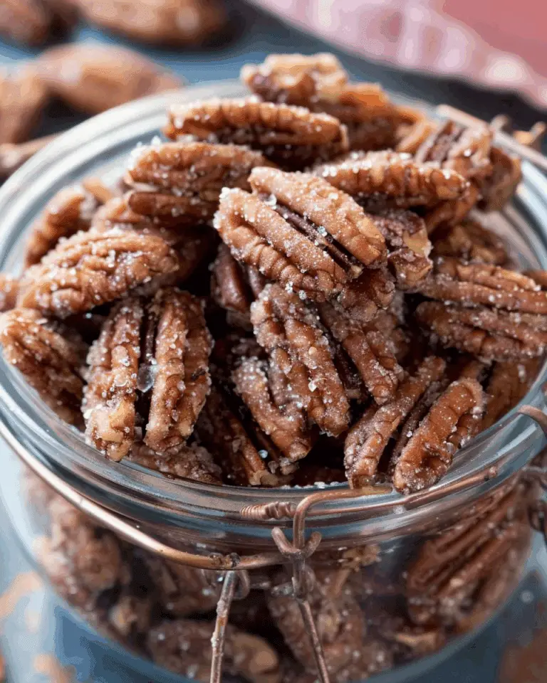 Easy Candied Pecans Recipe