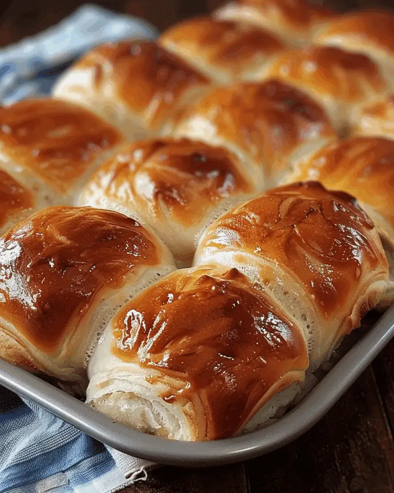 Sausage & Cream Cheese Crescent Rolls