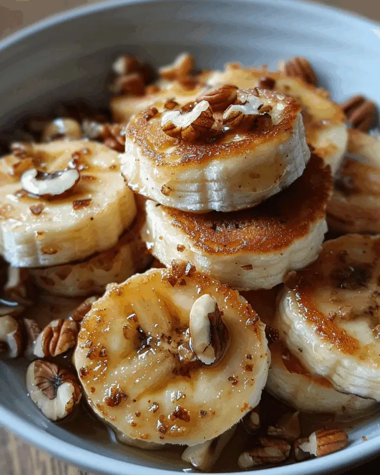 Banana Nut Cottage Cheese Pancake Bites – Fluffy, Sweet & Protein-Packed