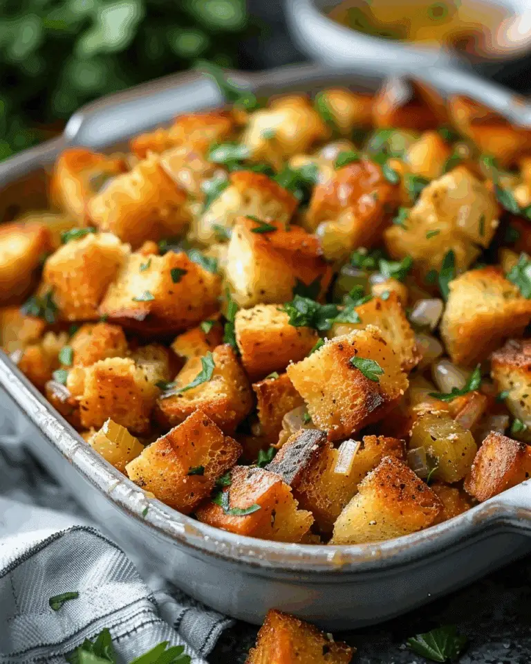 Perfect Homemade Stuffing