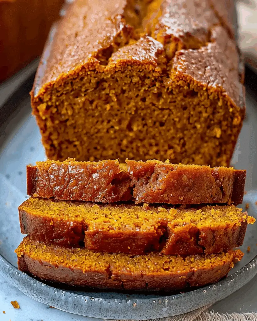 Tender Pumpkin Bread – Moist, Spiced & Perfect for Fall