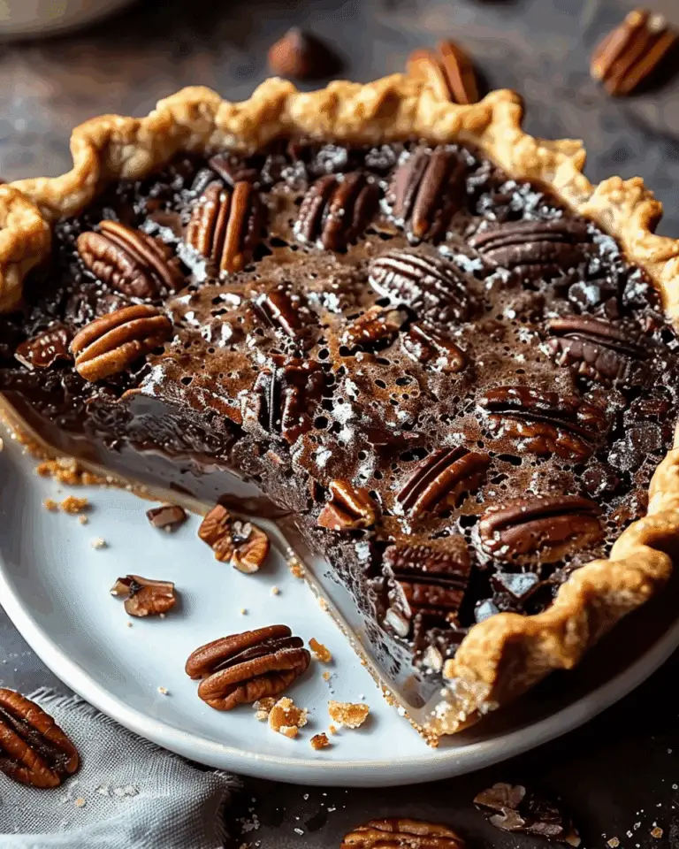 Homemade Pecan Pie Recipe