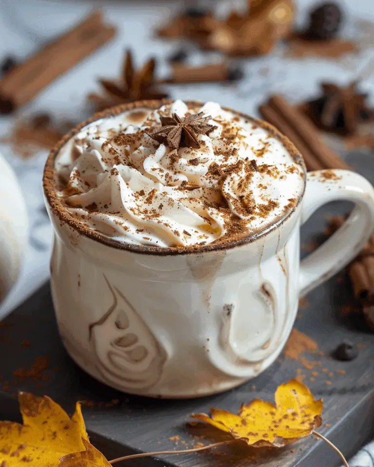 Pumpkin Spice Hot Chocolate