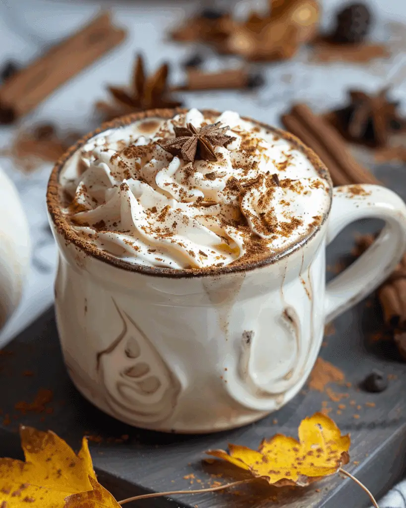 Pumpkin Spice Hot Chocolate
