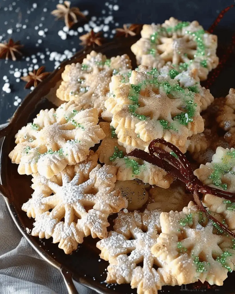 Anise Wreath Cookies