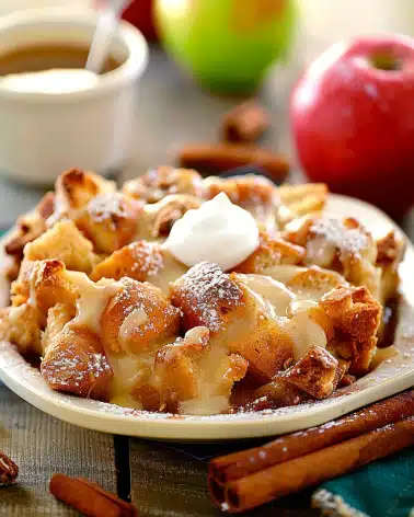 Apple Bread Pudding