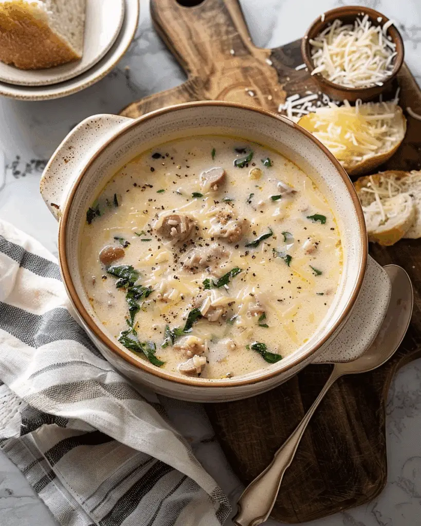 Creamy Italian Sausage Soup