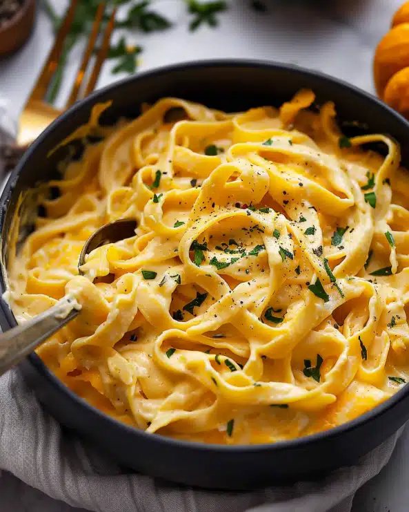Creamy Pumpkin Alfredo