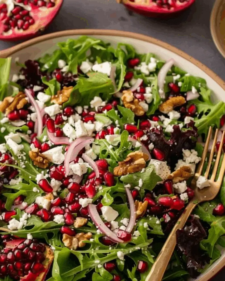 Pomegranate and Feta Winter Salad