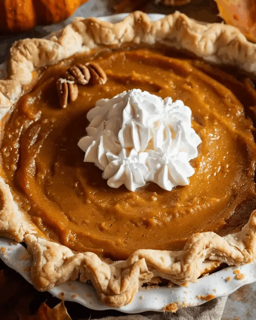 Seriously Easy Pumpkin Pie Recipe