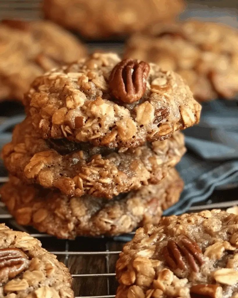 Brown Sugar Pecan Oatmeal Cookies