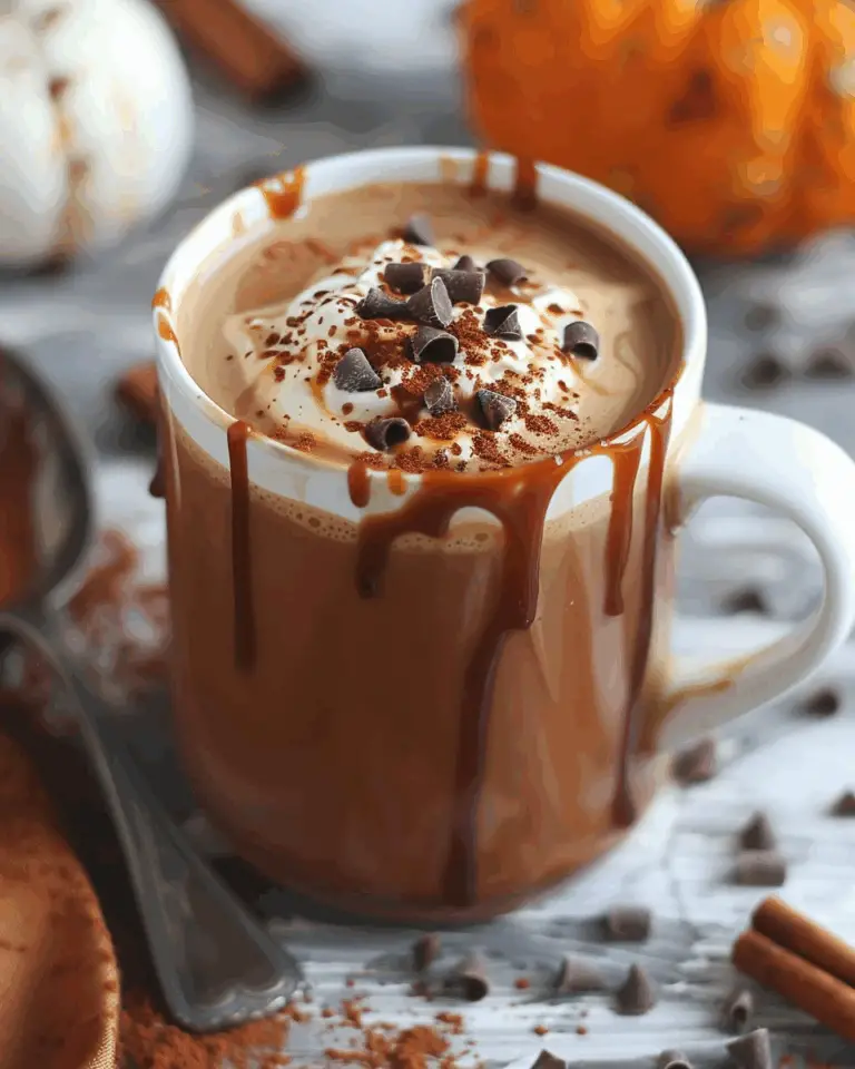 Salted Caramel Hot Chocolate