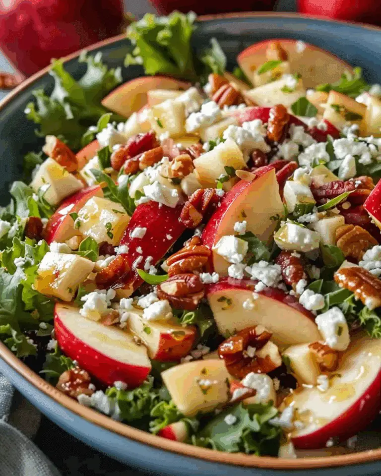 Autumn Harvest Honeycrisp Apple And Feta Salad