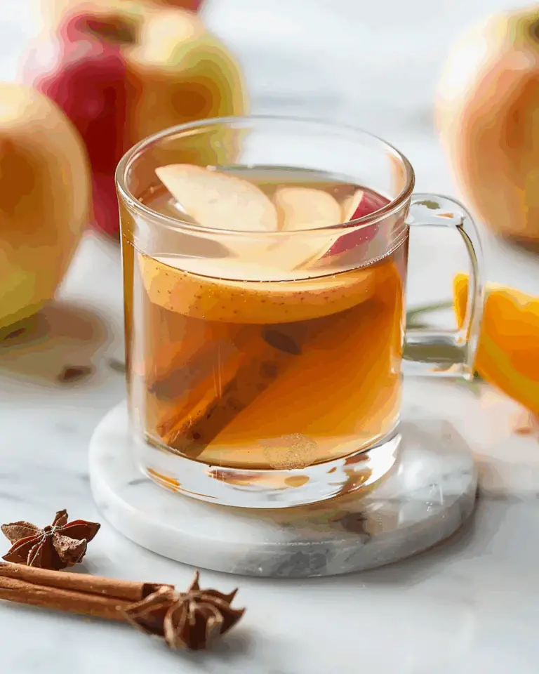 Homemade Spiced Apple Cider with Orange and Maple