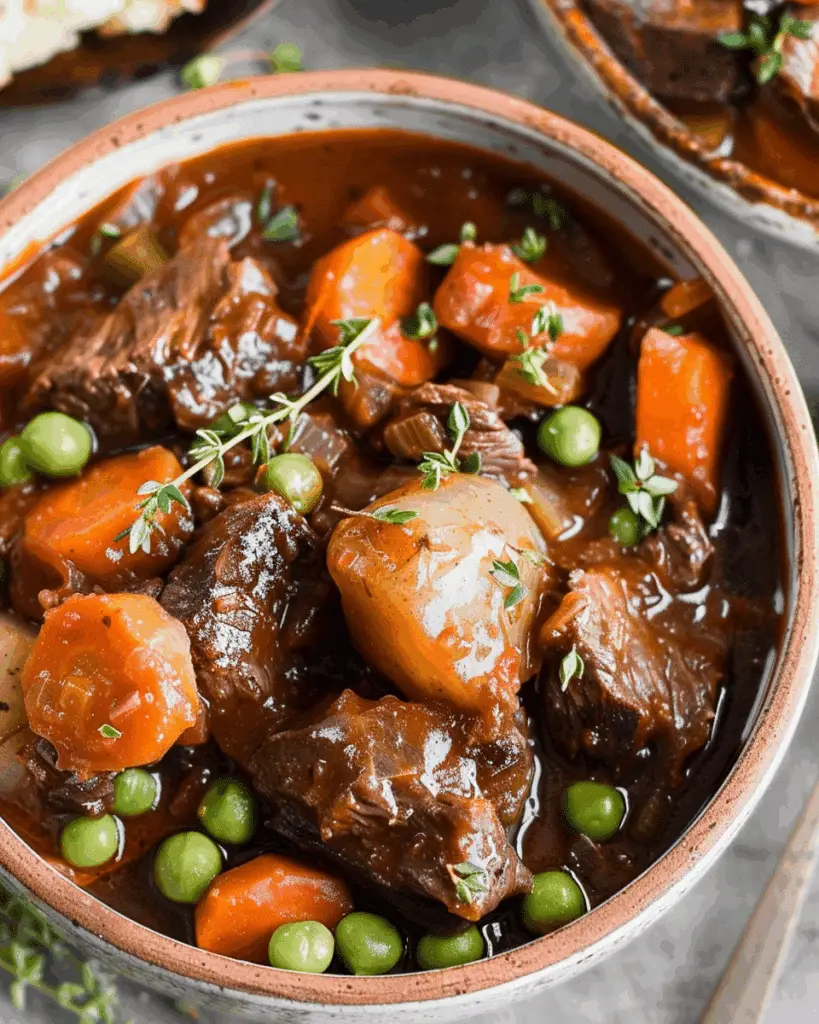 Mom’s Slow Cooker Beef Stew