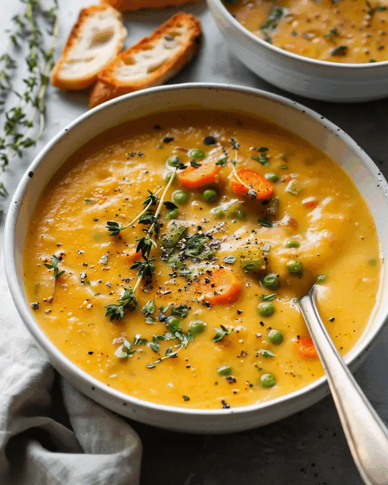 One-Pot Creamy Vegetable Soup