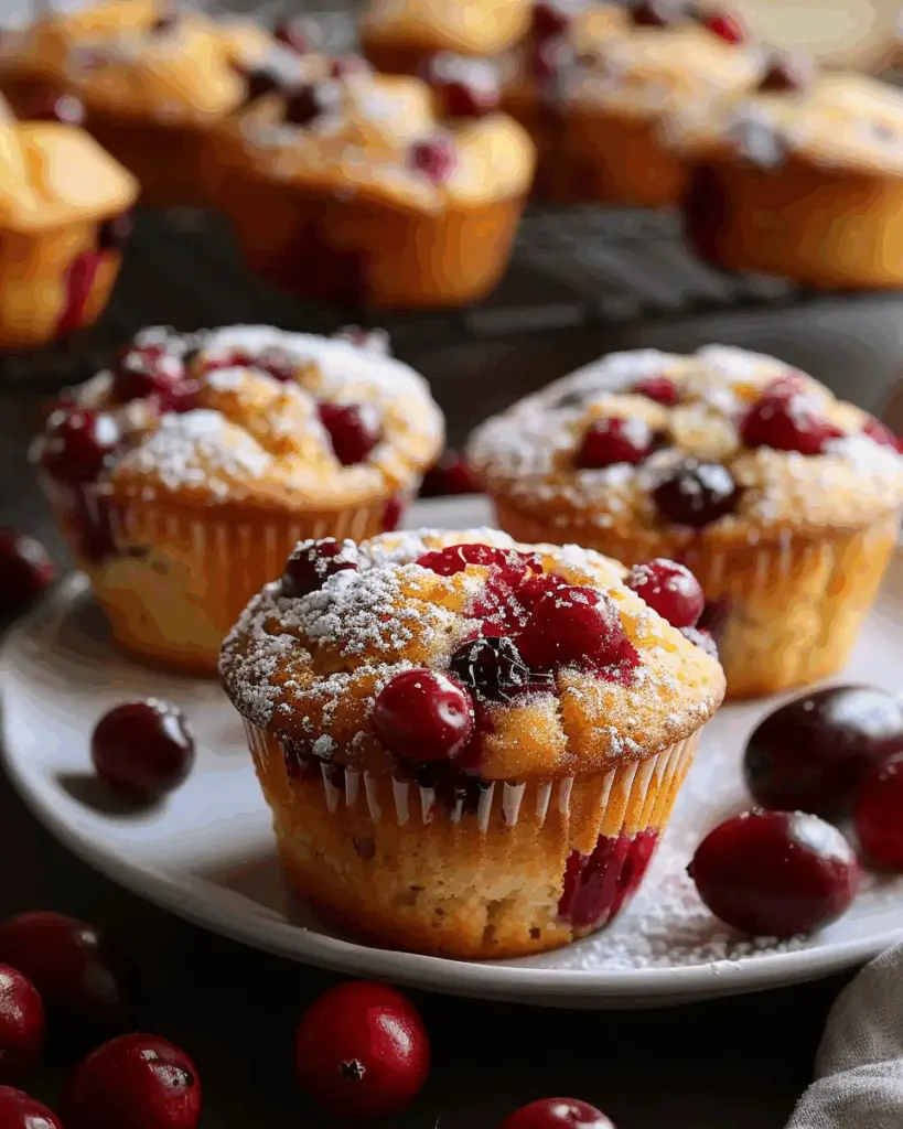 Cranberry Orange Muffins