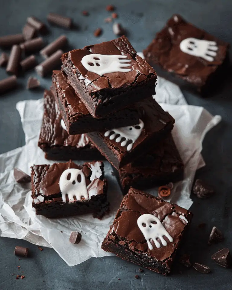Spooky Spider Brownies