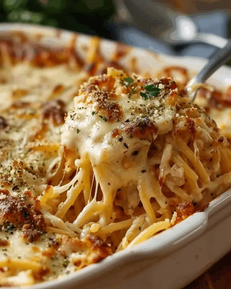 Baked Cream Cheese Spaghetti