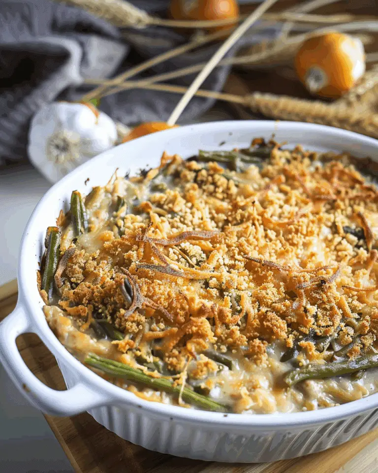 Campbell’s Green Bean Casserole Recipe