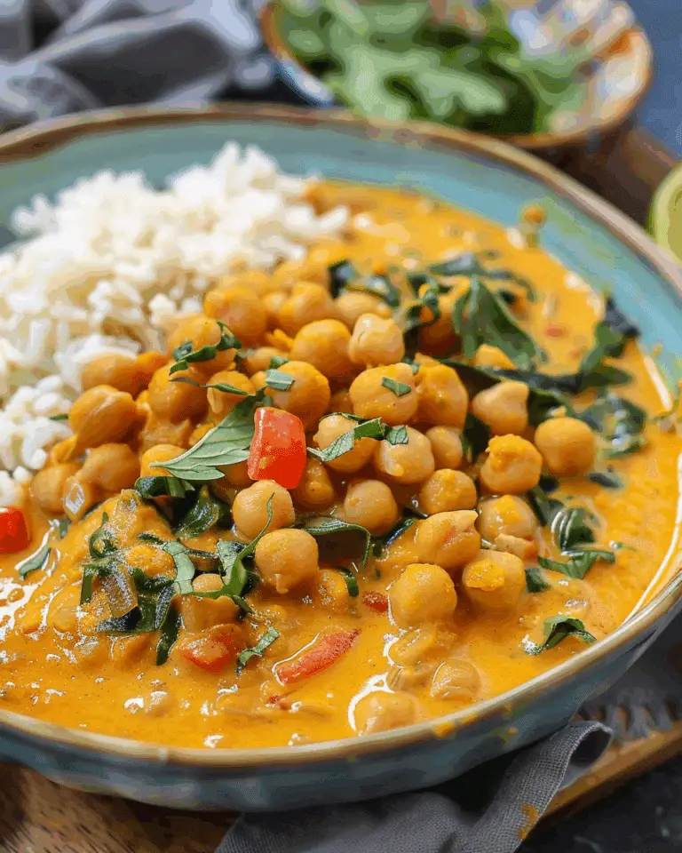 Thai Coconut Chickpea Curry