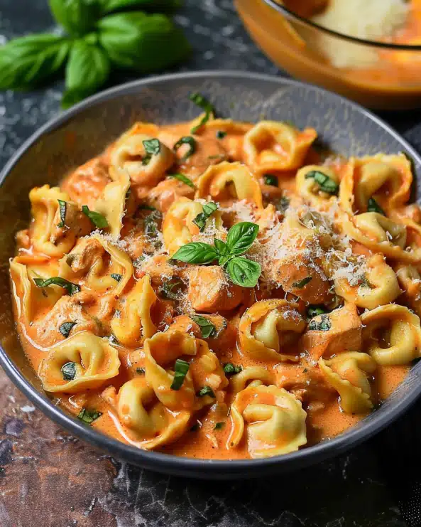 CrockPot Chicken Tortellini