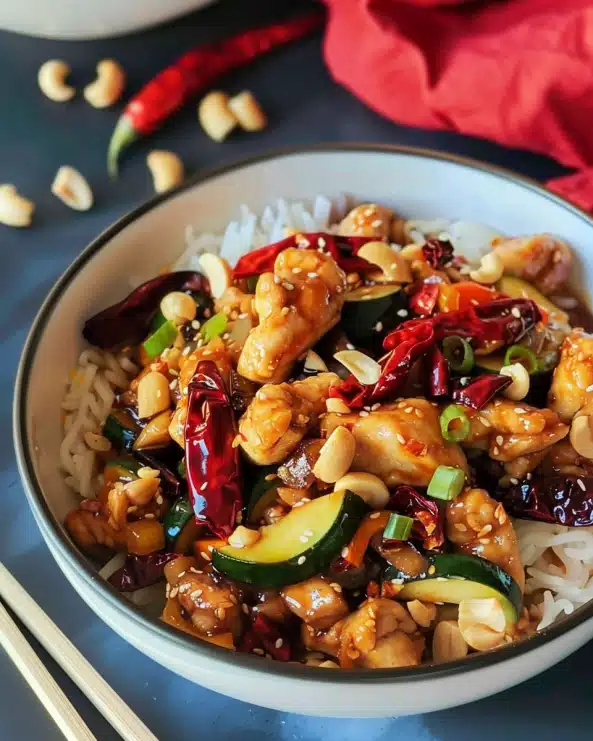 Keto Kung Pao Chicken