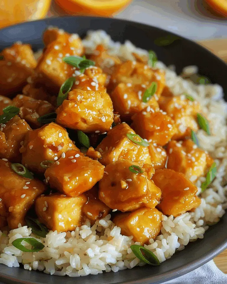Vegan Orange Chicken (Tofu)