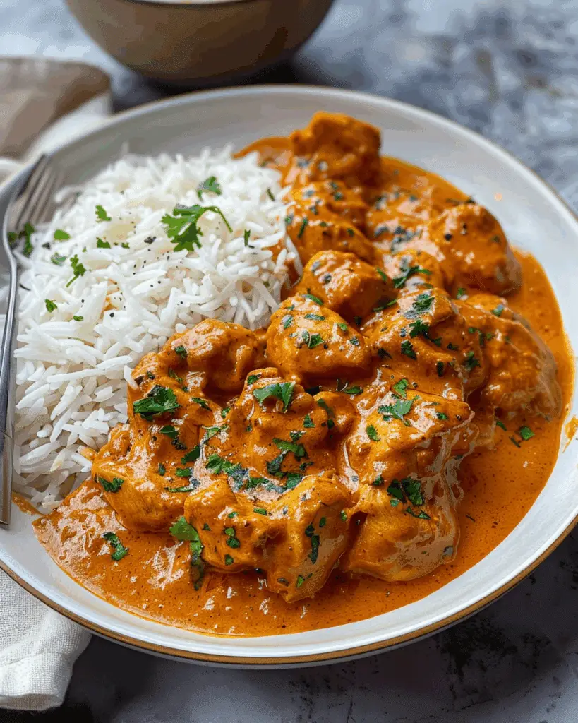Quick & Easy Homemade Butter Chicken