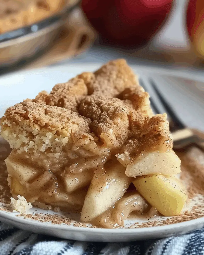 Apple Snickerdoodle Dump Cake