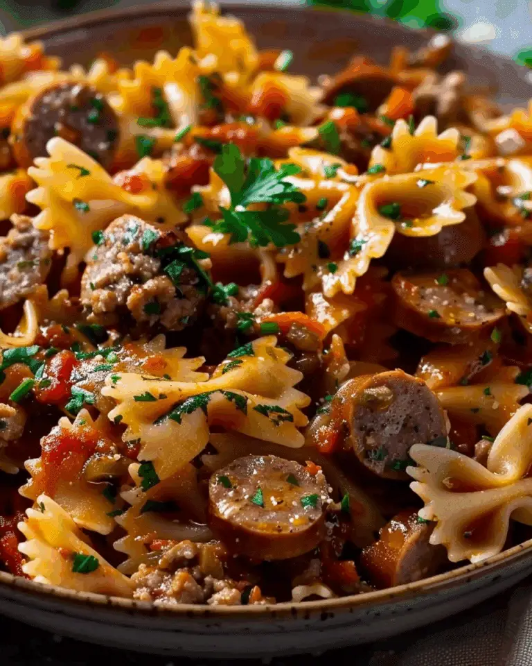 Italian Sausage Pasta