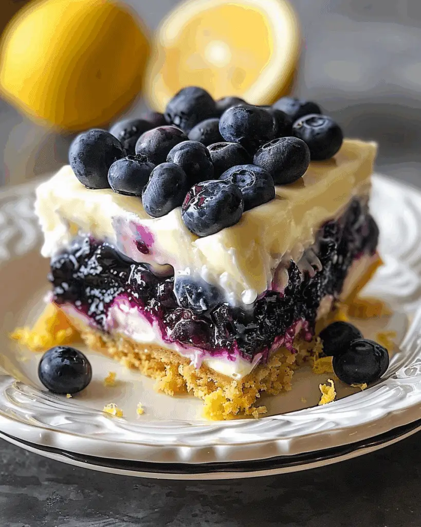Lemon Blueberry Delight