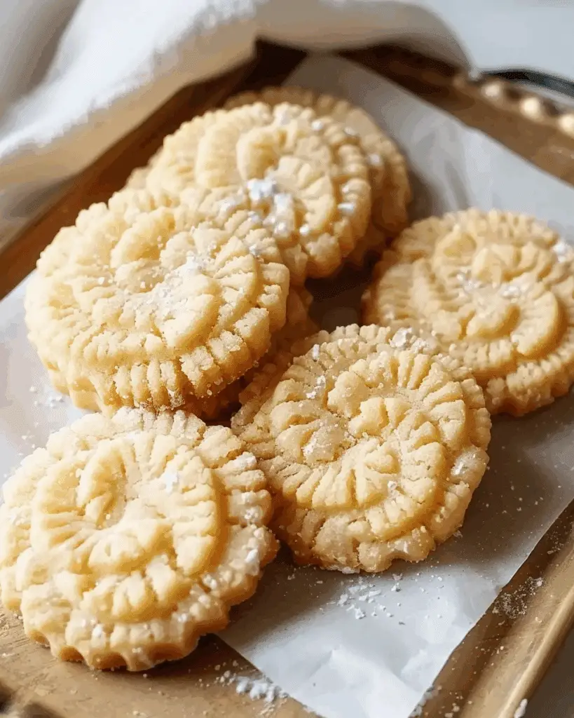 3-Ingredient Butter Cookies