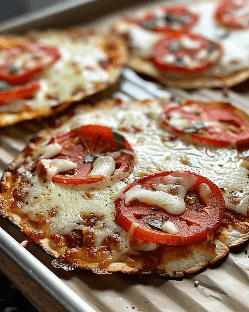 Low Carb Tortilla Pizzas