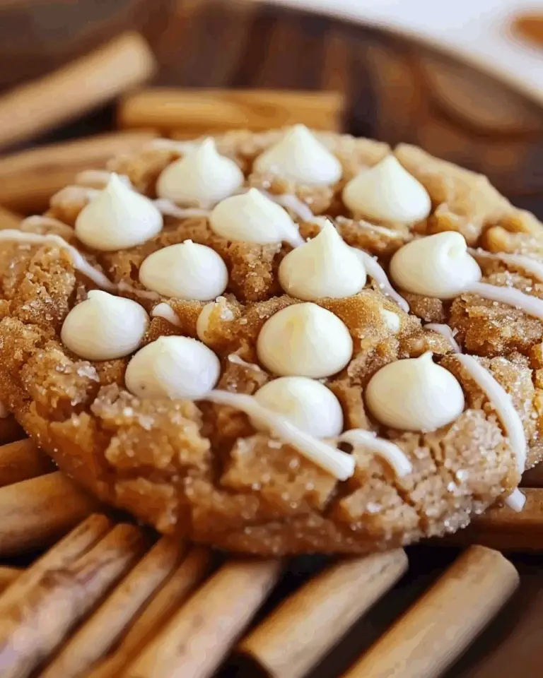 White Chocolate Pumpkin Spice Cookies