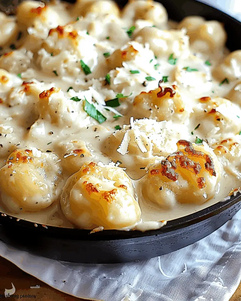 Creamy Crack Chicken Gnocchi