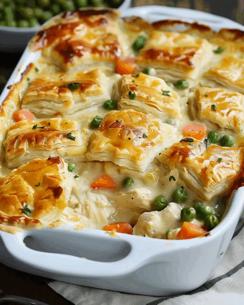 Easy Homemade Chicken Pot Pie Casserole