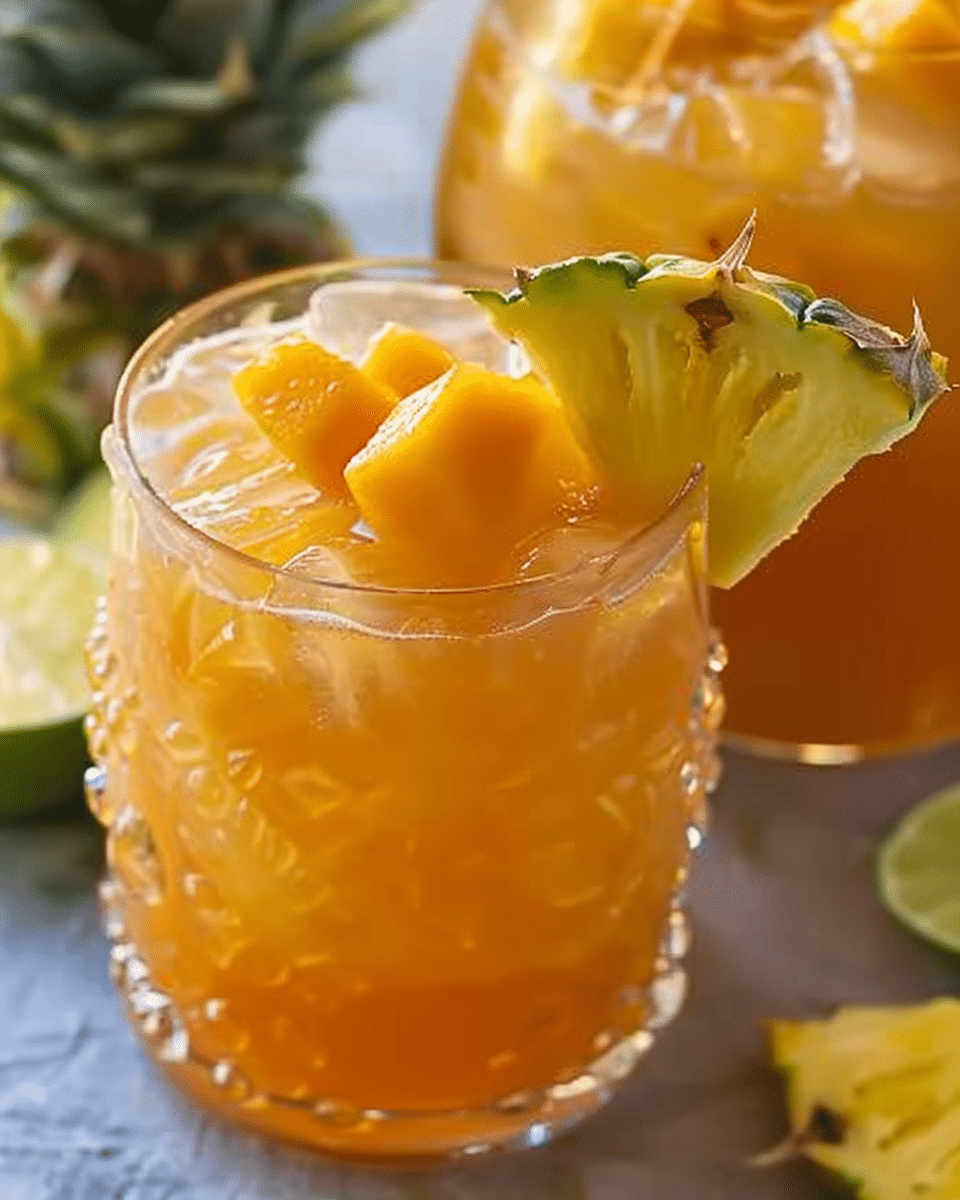 Pineapple Mango Rum Punch