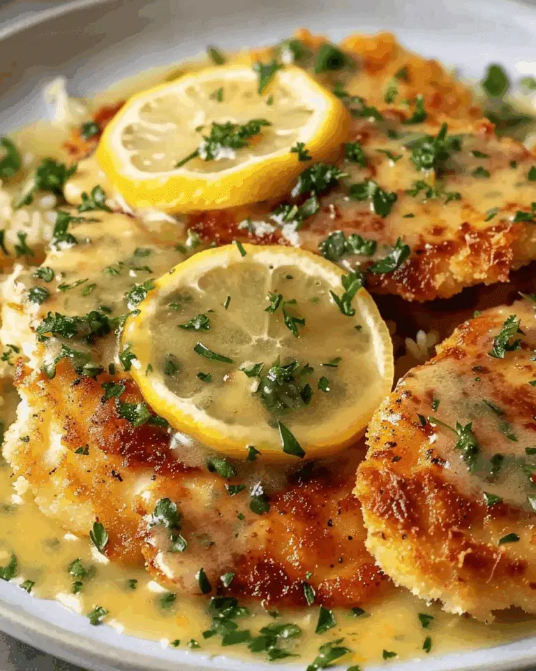 Tasty Chicken Piccata with Lemon Sauce Recipe