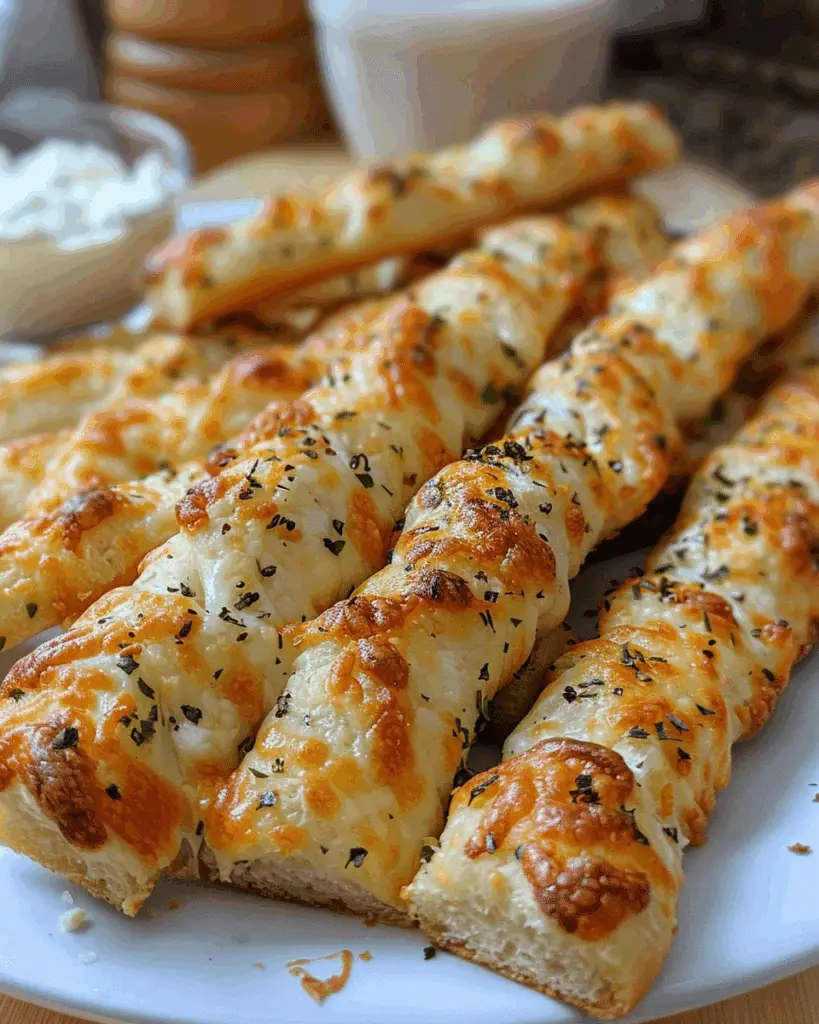 2-Ingredient Cottage Cheese Breadsticks – Soft, Cheesy & High-Protein