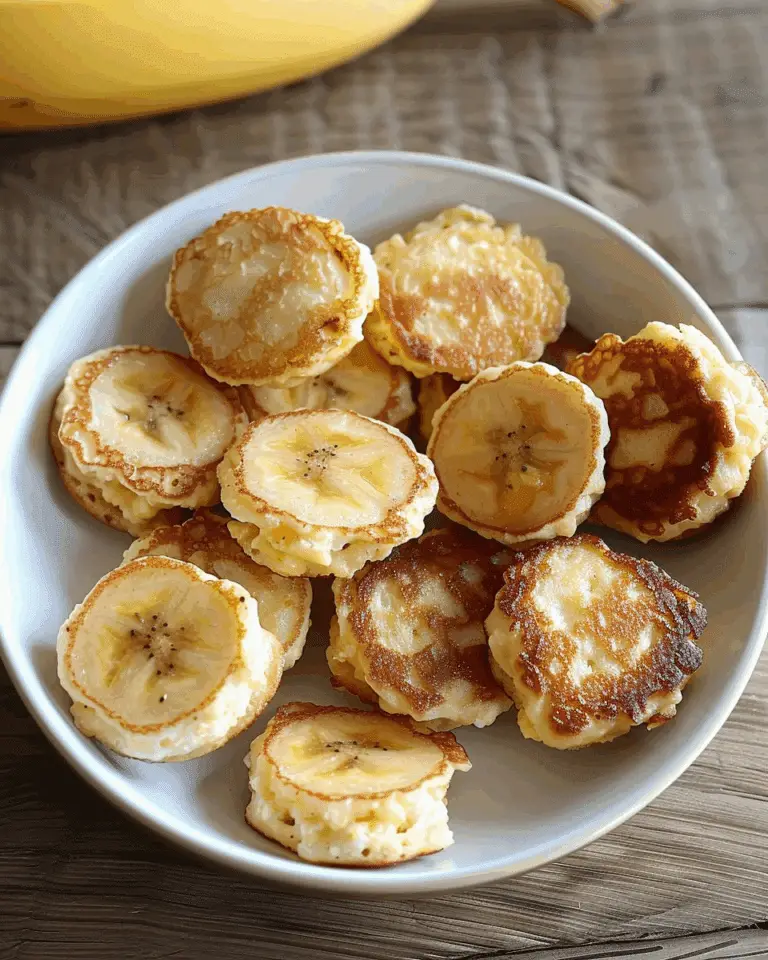 Banana Oat Cottage Cheese Pancake Bites – Soft, Naturally Sweet & High-Protein