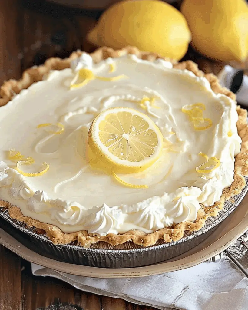 Cream Cheese Lemonade Pie