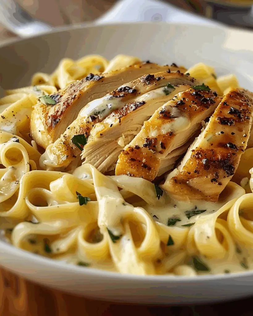 Chicken with Buttered Noodles
