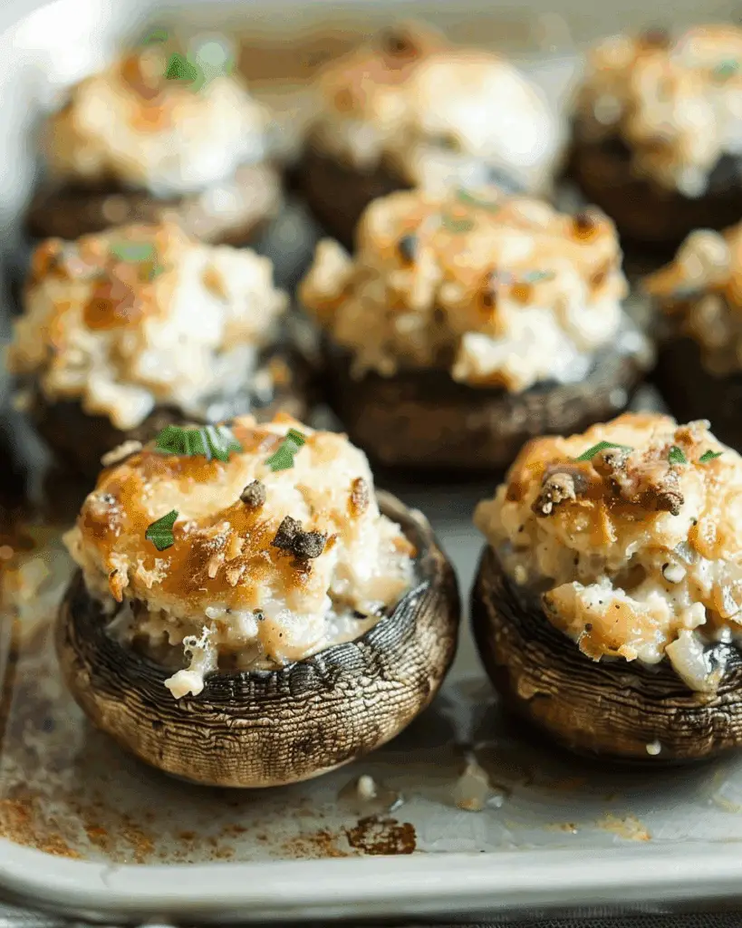 Classic Stuffed Mushrooms