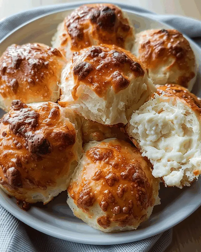 Cottage Cheese Breakfast Rolls – Soft, Savory & Low-Carb