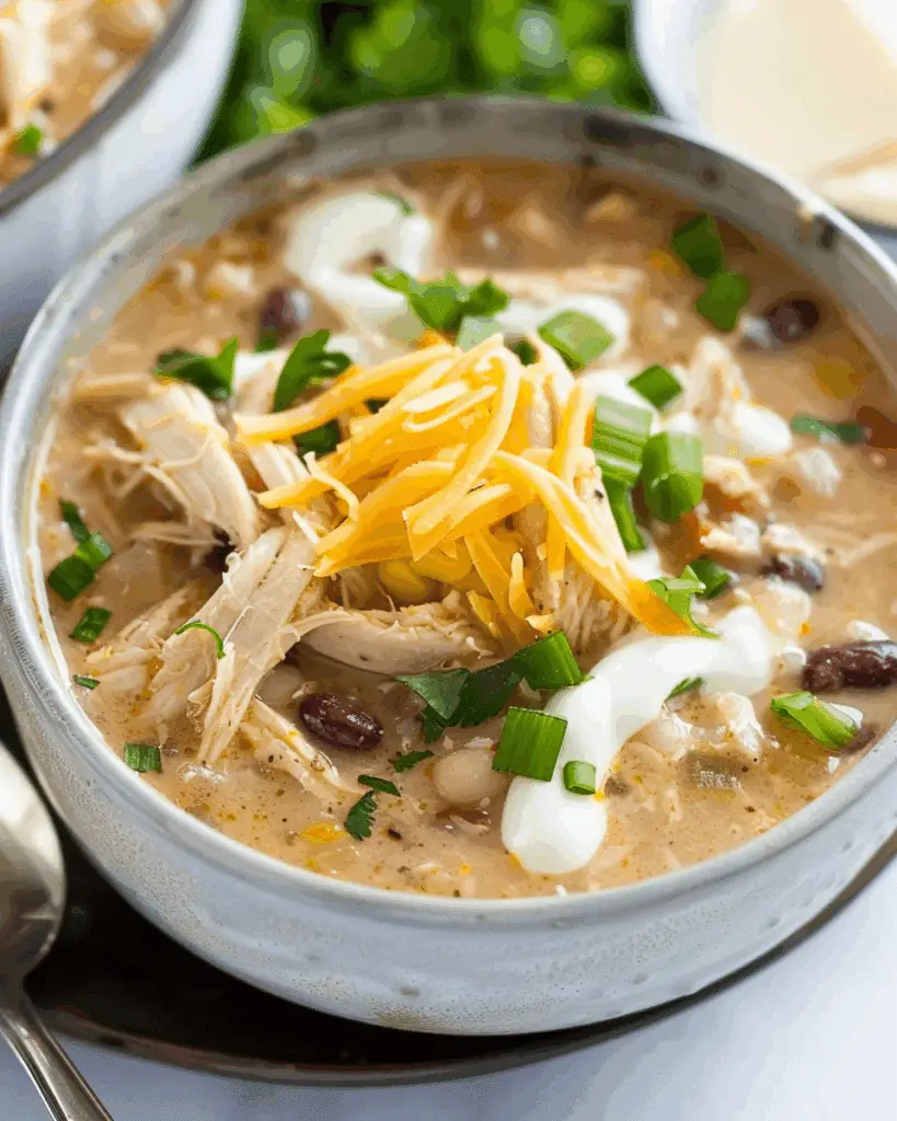 Crockpot White Chicken Chili