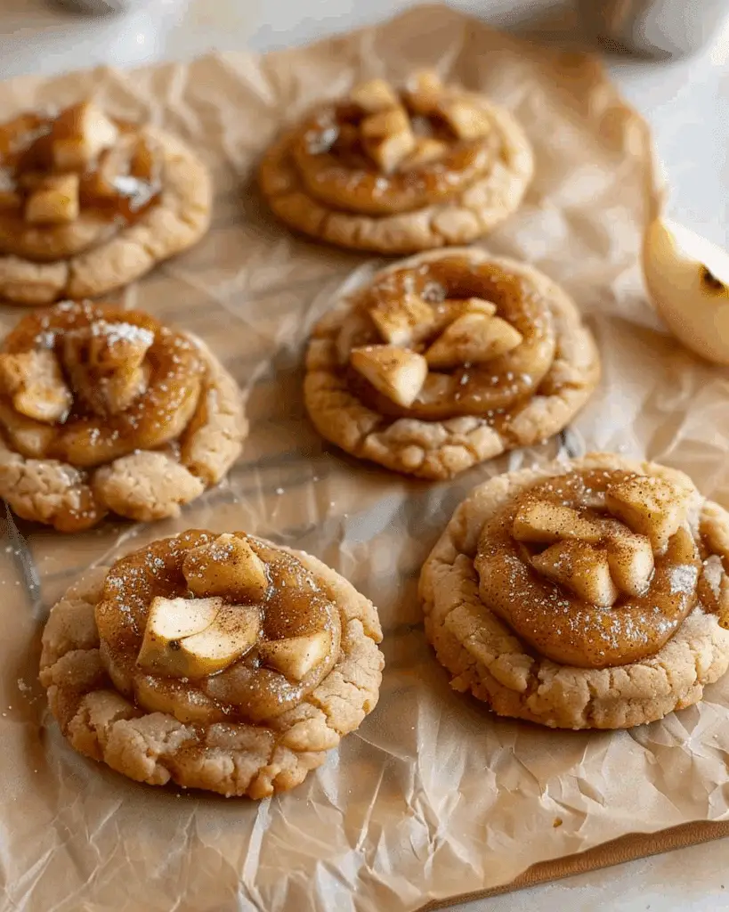 Soft and Chewy Apple Pie Cookies