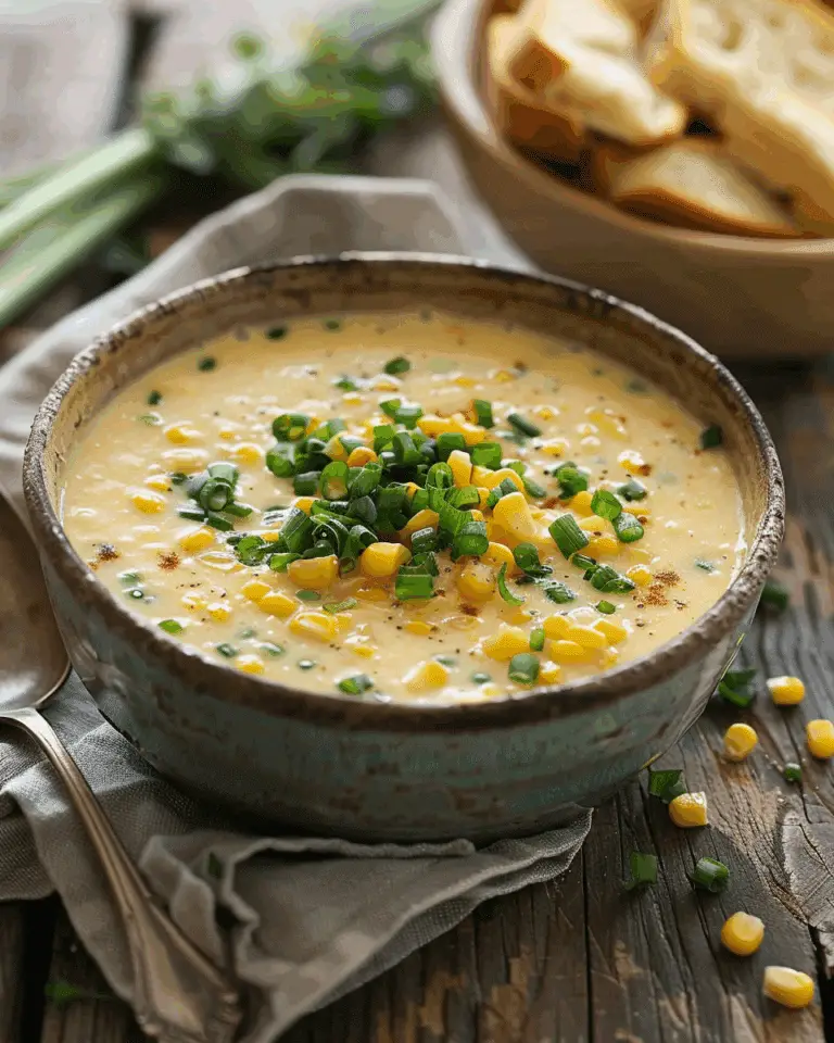 Homemade Corn Chowder Recipe