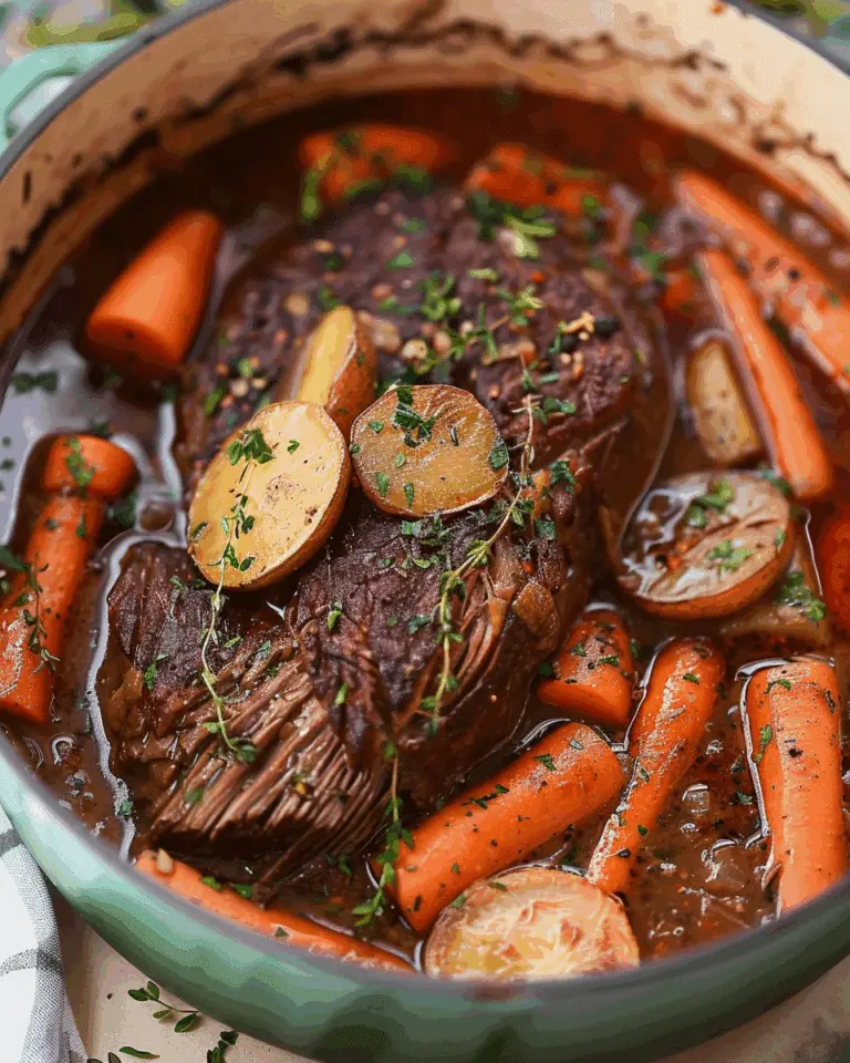 Dutch Oven Pot Roast